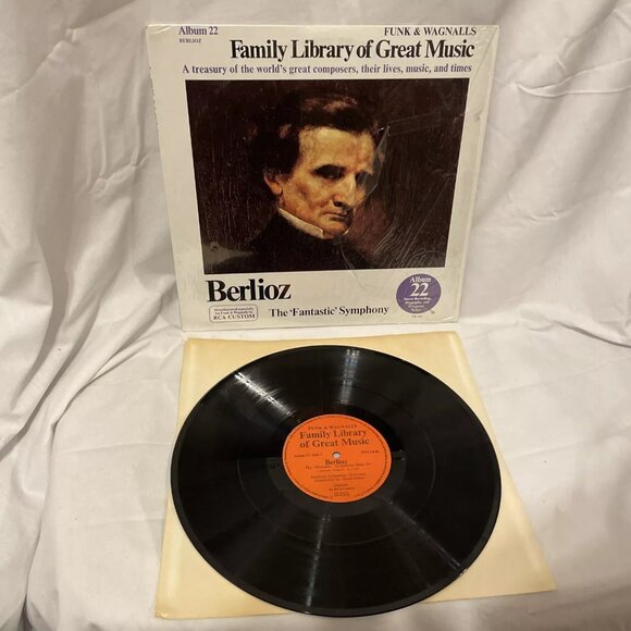 Symphonie Fantastique, Op. 14- Funk & Wagnalls Family Library Of Great Music Alb - Picture 2 of 7